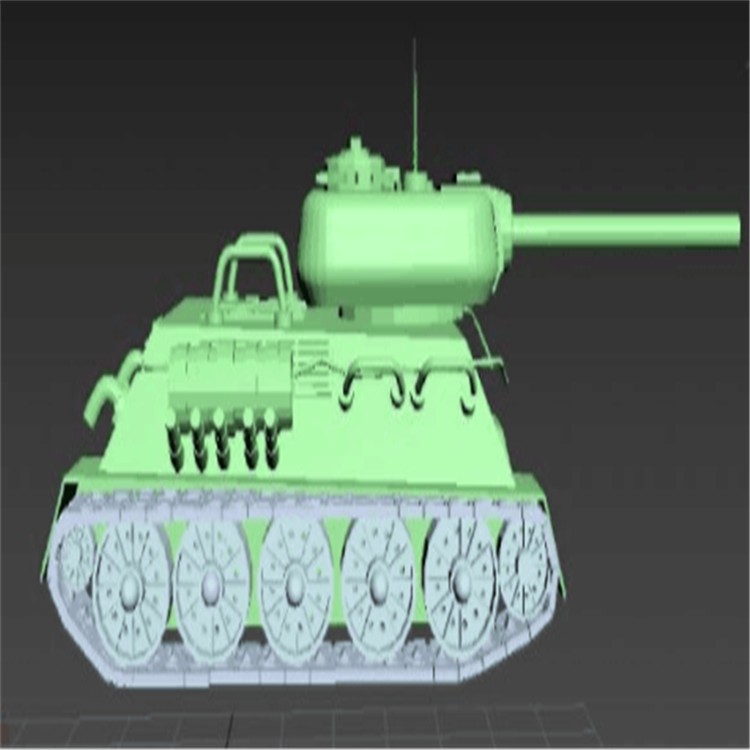 七坊镇充气军用坦克模型